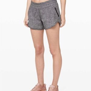 Lululemon Tracker Short 4" Heather Lux Multi Black